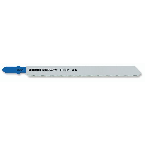 Carton 5 lames scie sauteuse métal HSS 1/100